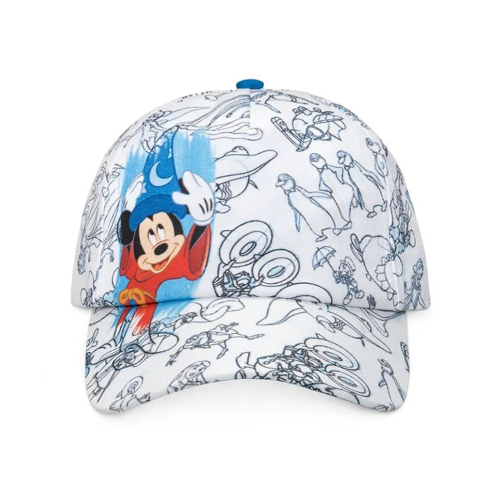 Disney Parks Youth Baseball Cap - Ink & Paint Sorcerer Mickey